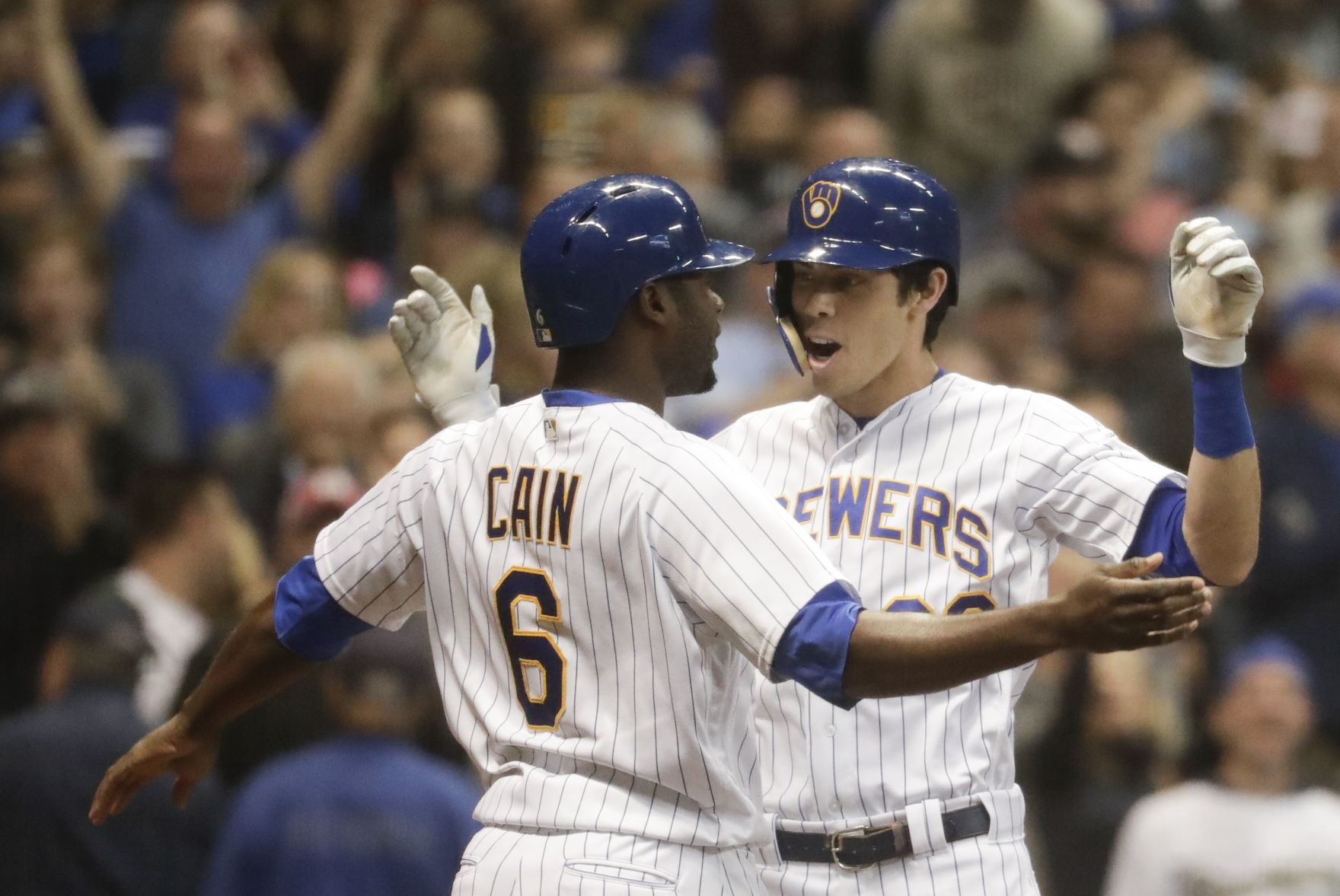 Lorenzo Cain, Christian Yelich